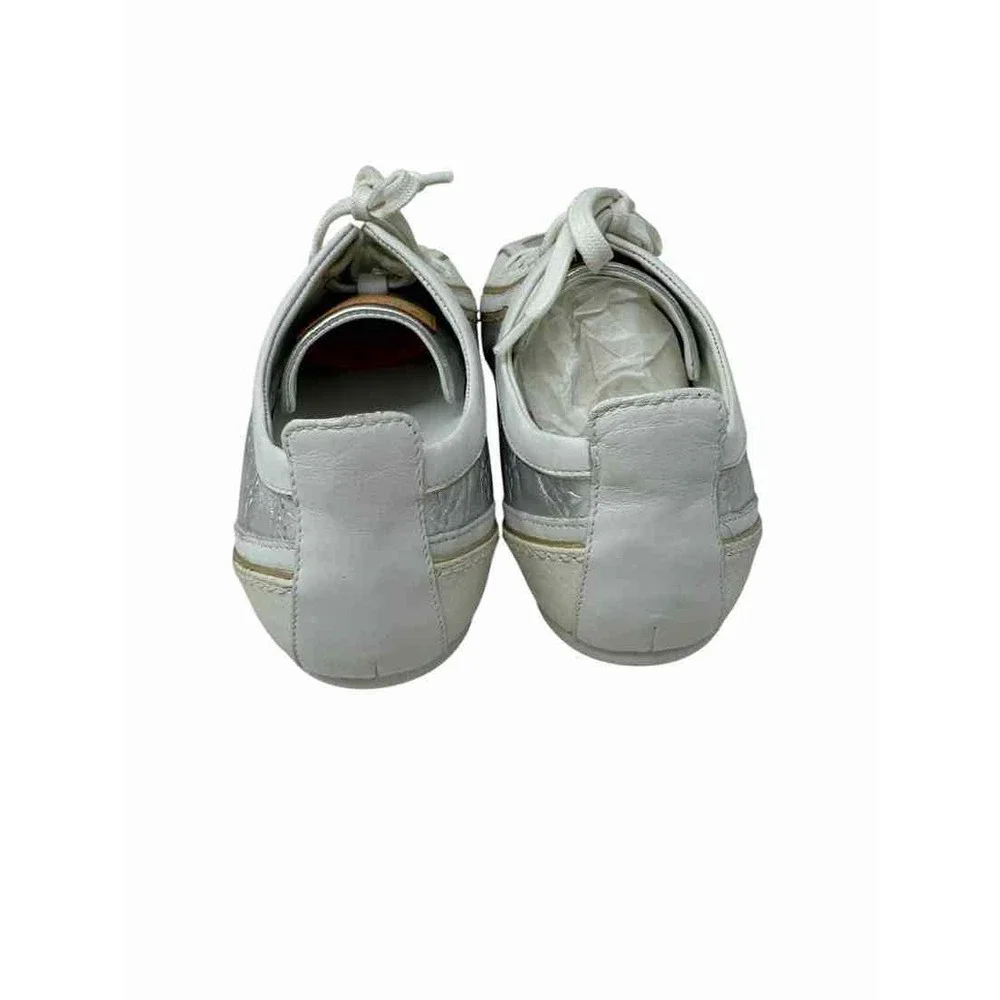 Shoe Size 38 Louis Vuitton Silver Leather Luxury - Sneakers